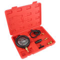 Automotive Manometer Vacuum Pressure Tester Motorcycle Car Cylinder Fuel Exhaust System Oxygen Sensor Test Gauge 4pcs Adapter. 