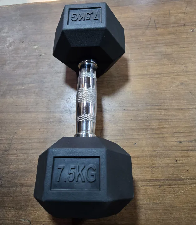 7.5kg%20%20Hex%20Dumbbell%201%20pcs%20-%20Black%20-%20Citizen%20Sports%20-%20Image%203