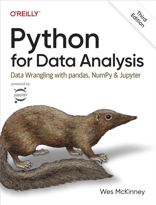 Python for Data Analysis: Data Wrangling with pandas, NumPy and Jupyter 3rd edition