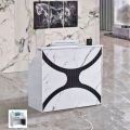 1.2m Fancy Front Design Deco Painted Reception Desk. 