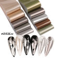 10pcs Nail Foils Chinese Character Crane Bamboo Gold Fish Flower Chinese Style Slider Sticker Gel Polish Nail Decoration BEDXK12. 
