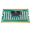 Laptop Motherboard Memory Slot DDR2 / DDR3 /DDR4 Diagnostic Analyzer Test Card SDRAM SO-DIMM Pin Out Notebook LED Tester Card B. 