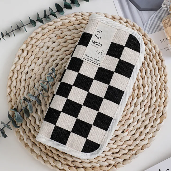 Simple%20Black%20and%20White%20Plaid%20Canvas%20Pencil%20Case%20School%20pencil%20case%20Kawaii%20Stationery%20Storage%20Bag%20aesthetic%20stationery%20-%20Image%205