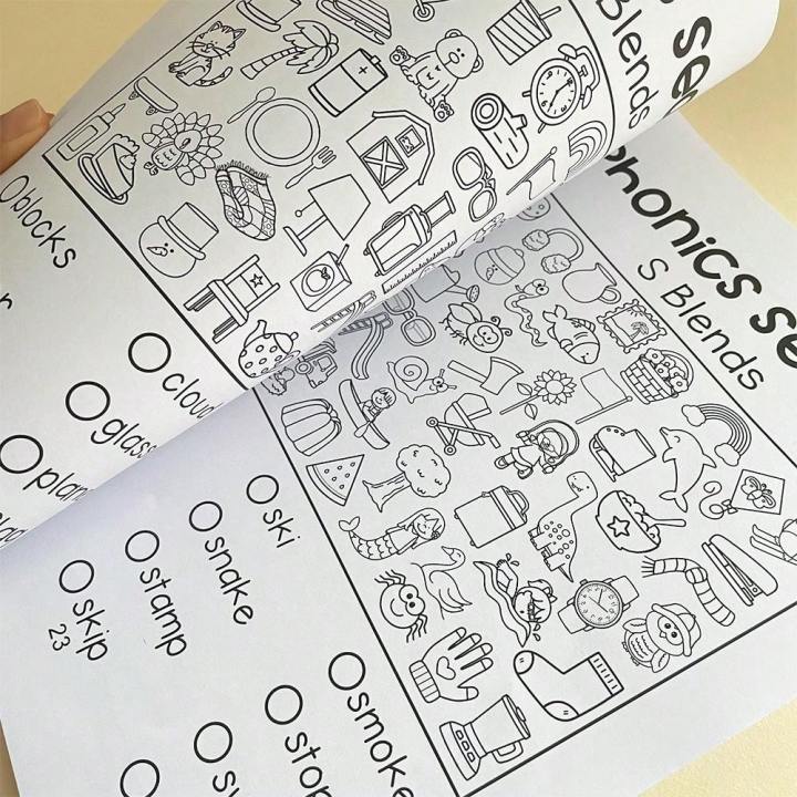 Read%20And%20Find%20Phonics%20Workbook%20Preschool%20and%20Kindergarten%20Learning%20English%20Teacher%20Teaching%20Aids%20Phonics%20Practice%20Montessori%20-%20Image%205