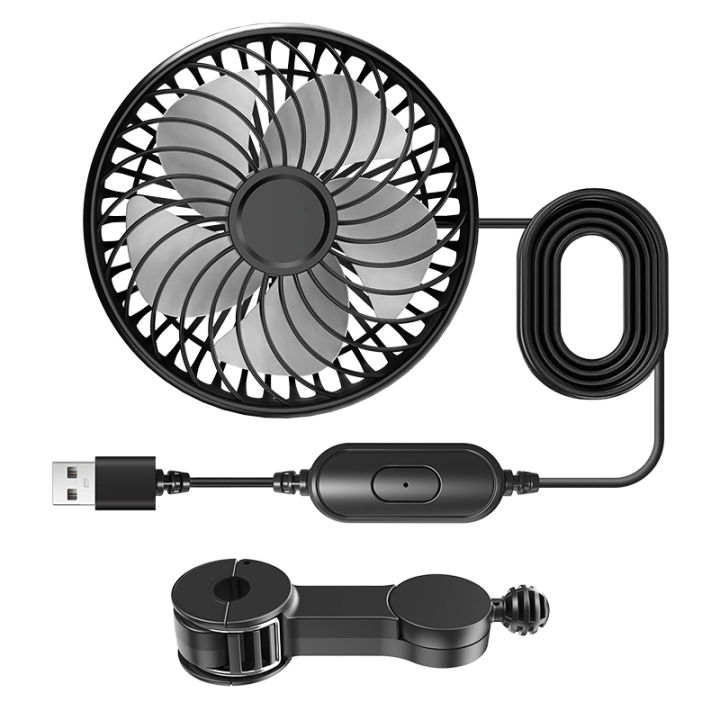 BLALION%20Cooling%20Car%20Fan%20Headrest%20USB%20Fans%20For%20Car%20Rear%20Seat%20Free-Adjustment%203-Speed%20Strong%20Wind%20Auto%20Fan%20-%20Image%207