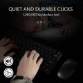 Wireless Keyboard Mouse Mini.2.4G Wireless Keyboard and Mouse Combo, Slim Multi Device Bluetooth Keyboard, Protable Silent Keyboards  for PC Desktop Notebook Laptop , LED TV. 