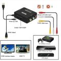 RCA To HDMI Converter with USB Cable 1080P AV To HDMI Adapter AV2HDMI AV/CVSB To HDMI-compatible AV To HDMI Switch HD-MI Adapter. 