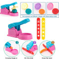 Play Dough Accessories Set for Kids Playdough Tools with Various Plastic Molds Rolling Pins Cutters Clay Model for Children Kids.