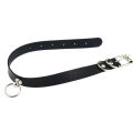 Anime Chainsaw Man Reze Cosplay Choker PU Necklace Punk Leather Collar Pull Ring Chain Unisex Party Props. 