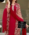 S inner:shamoze silk.chest 21.length 36.
Gown:chiffon.chest 21/22.length 40/41.
Trouser: shamoze silk.length 38/39.
     Shamoze silklm.ka. 