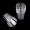 Reusable Transprent Plastic Disposable Dessert Cups Round Pudding Boxes Cupcake Muffin Cup Mould Kitchen Drinks Tools 50/90ml.