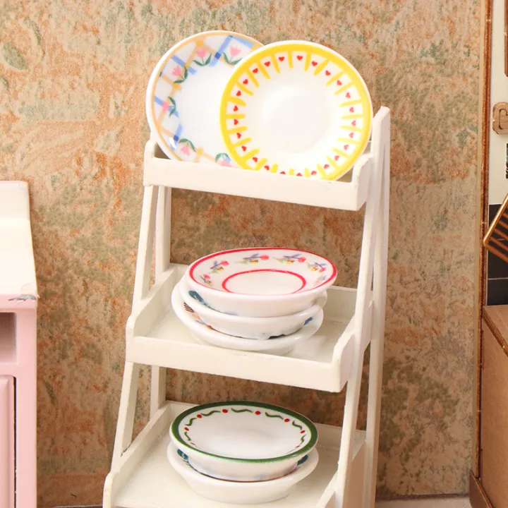 5Pcs%201/12%20Dollhouse%20Mini%20Plates%20Dishes%20Model%20Dollhouse%20Simulation%20Kitchen%20Decoration%20Dolls%20House%20Accessories%20Pretend%20Play%20Toys%20-%20Image%204
