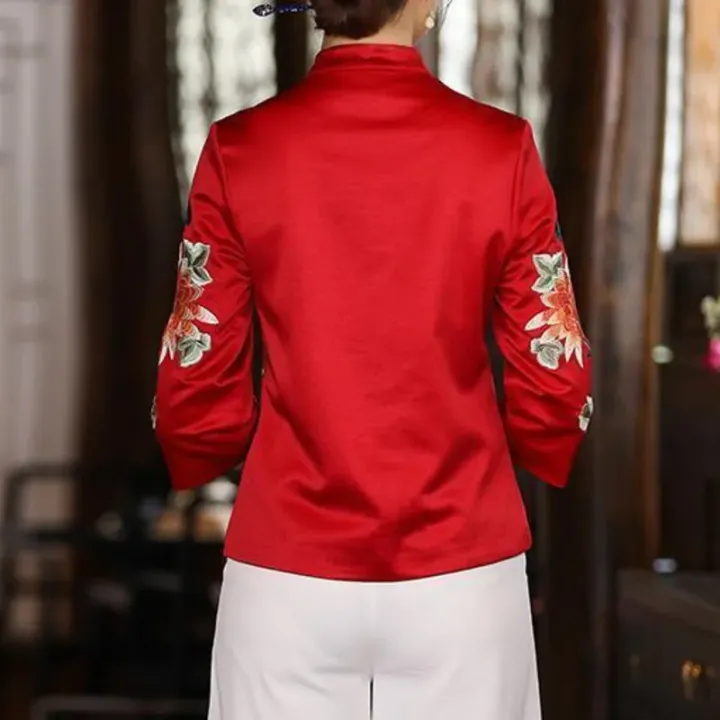 Embroidered%20Blouse%20Ethnic%20Style%20Retro%20Embroidery%20Chinese%20Blouse%20Women%20New%20Style%20Jacket%20Loose%20Cotton%20Coat%20Women's%20Autumn%20Hanfu%20-%20Image%204
