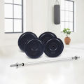 Adjustable Weight Lifting Set - 30 kg Black Plate with 3 Feet Bar -  Citizen Sports - Combo offer. 