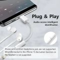 USB Type C to 3.5MM Headphone Earphone Handsfree Converter / Jack Adapter Audio Cable. 