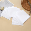 30cm Old-Fashioned Thick Cotton Handkerchief, Unisex Pure White Handkerchief, Outdoor Napkin Pad, Embroidered Printed Handkerchief.