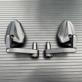 Motorcycle CNC Rear View Side Mirrors Handle Bar End Mirror Fit For Ducati Monster 695 696 796 797 821 1100 1200 1200S 1200R S2R. 