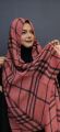 Burberry cotton crepe hijab for women premium quality.