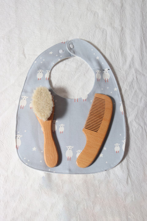 baby%20comb%20brush%20set%20newborn%20%20set%20Natural%20Wool%20beech%20Wooden%20Comb%20baby%20bib%20pacifier%20clip%20%20Kids%20%20Baby%20Hair%20Brush%20-%20Image%205