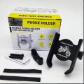 Universal Aluminum Alloy 360 Degree Rotating Motorcycle Bike Phone Holder Non USB Mirror Mount.