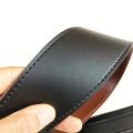 Leather Guitar Strap 2.36" Width Double Side Wear Adjustable Strap from 46.47" to 53.54" for Electric, Acoustic, Bass Guitars. 