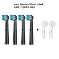 Compatible with Oral B Electric Toothbrush Replacement Brush Heads, Precision Clean Toothbrush Head Refills Fit for Oral B Pro. 