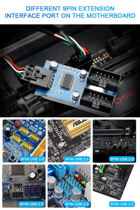 Motherboard%20USB%202.0%209-Pin%20Header%20to%202-Port%20Hub%20Splitter%20-%2030CM%20Cable%20USB%209-Pin%20Internal%20Cable%20Adapter%20-%20Image%202