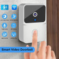 2026 Wireless Smart Video Doorbell, 2.4G WiFi Home Security Camera, 2-way Audio, Night Vision, Battery, Secure Home Monitoring.