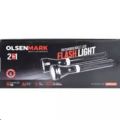 Olsenmark OMFL2616 2 in 1 Rechargeable LED Flashlight,242mm,2 x SC. 