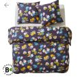 Badsheets full printed soft fabric cotton tiger print and plants. 