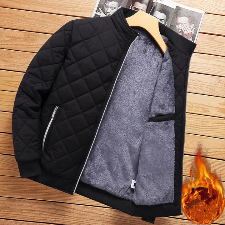 Autumn%20Winter%20Bomber%20Jacket%20Men%20Diamond%20Pattern%20Fleece%20Lined%20Casual%20Jacket%20Men%20Fashion%20Clothing%202026%20Brand%20New%20Slim%20Fit%20Coat%20-%20Image%202