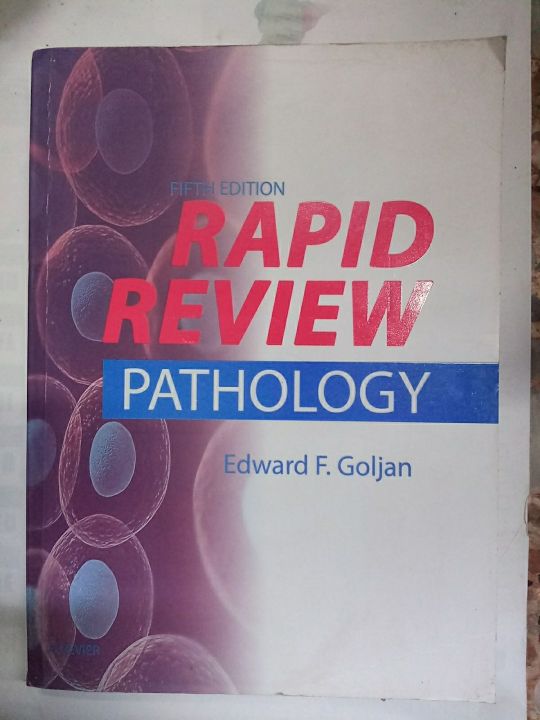 RAPID REVIEW PATHOLOGY 5TH EDITION BY EDWARD F. GOLJAN