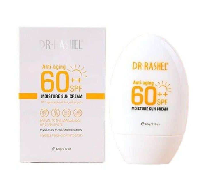 Dr Rashel Anti-aging & Moisture Sun Cream SPF 60 Waterproof For Women