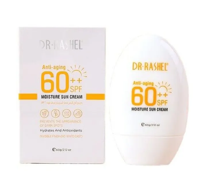 Dr Rashel Anti-aging & Moisture Sun Cream SPF 60 Waterproof For Women