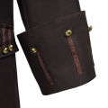 Captain Jack Sparrow Cosplay Costume Men Pirates Uniform Coat Caribbean Carnival Full Set JackSparrow Outfit. 