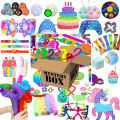 Random Mystery Fidget Toys Bag Pack for Kids Cheap Sensory Toys Stress Reliver Autism ADHD Gifts Spinner Fidget Squishy Set. 