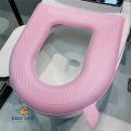 2 Piece Waterproof toilet padded toilet bowl bathroom toilet seat cover mat 16 'x 12' 'Closetool matte seat case toilet lid accessories mat set. 