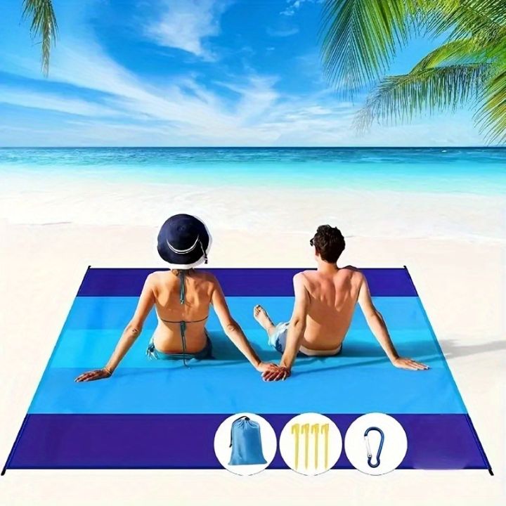 1pc%20Oversized%20Waterproof%20Beach%20Blanket%20for%204-7%20Adults%20-%20Quick%20Drying%20Sandproof%20Picnic%20Mat%20for%20Outdoor%20Travel%20Camping%20Lightweight%20-%20Image%202