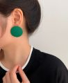 round stud multi matte colour earings for girls. 