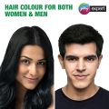 Godrej Expert Rich Crème Hair Colour Shade - Pack of 4 (NATURAL BLACK). 
