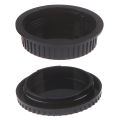 1Set Rear Lens Cap + Body Cover for  Camera DSLR SLR EOS EF EF-S. 