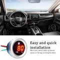 Digital Fuel Level Gauge with Flashing Alarm Car Fuel Level Meter 9-35V Fuel Level Tester for Auto Motorcycle. 