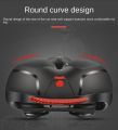 Hollow Breathable Bicycle Saddle Men Women MTB Road Bike Saddle Shock Absorbing Comfortable Big Butt Bike Seat Safety Warning. 