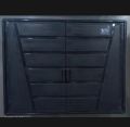Front storage box cabinet for bathroom accessories storage Double door plastic box. 