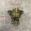 4Pcs Zinc Alloy Furniture Feet Sofa Support Legs Furniture Legs Replacement Protection for Boxes Armchairs Ottomans Nightstands. 