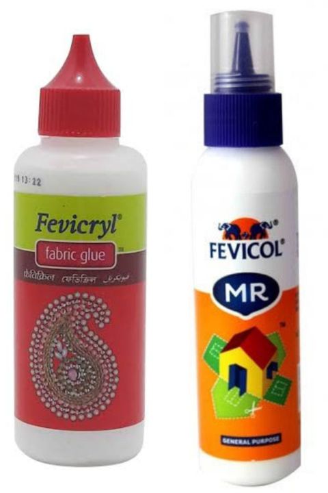Fevicol Mr Glue 105g & Fevicryl Fabric Glue 80ml