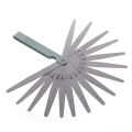 0.02-1.00mm 17 Blades Feeler Gauge Metric Gap Filler Gage Measurment Tool For Engine Valve Adjustment. 