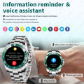 LIGE Original New Smart Watch 100+ Sports Modes IP68 Waterproof 1.27'' HD Screen Bluetooth call smart watchs for men Android IOS.