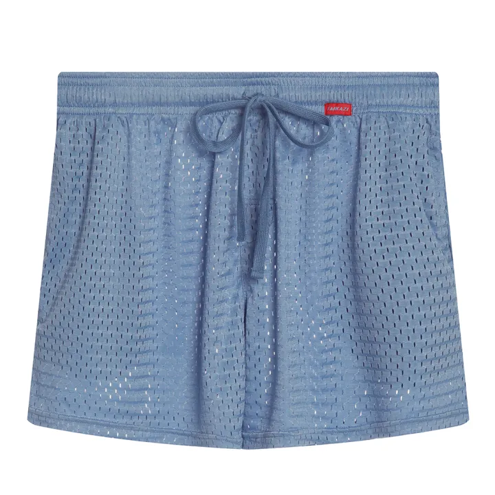 Solid-coloured%20Men's%20Mesh%20Thin%20Section%20Loose%20Fashion%20Pockets%20Elastic%20Large%20Size%20Sleep%20Bottom%20Boxer%20Shorts%20Homewear%20-%20Image%207