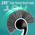 58/93/123cm Long Handle Durable Cleaning Brushes Plastic Aquarium Glass Algae Cleaner Removal Corner gap cleaning Tools for Home. 